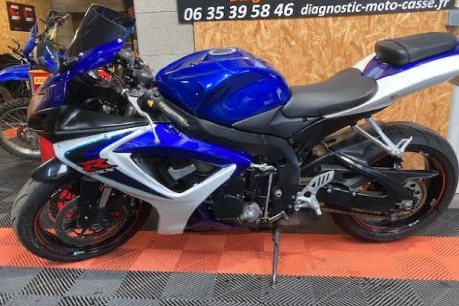 SUZUKI 600 GSXR 2008 MODELE 2007, Saint-Étienne, Diagnostic Moto Casse
