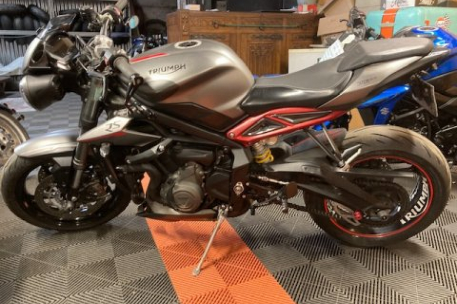 TRIUMPH 765 RS 2017, Saint-Étienne, Diagnostic Moto Casse