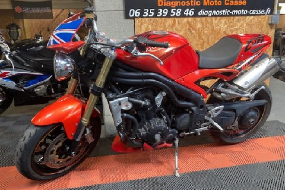 Triumph 1050 speed 2006, Saint-Étienne, Diagnostic Moto Casse