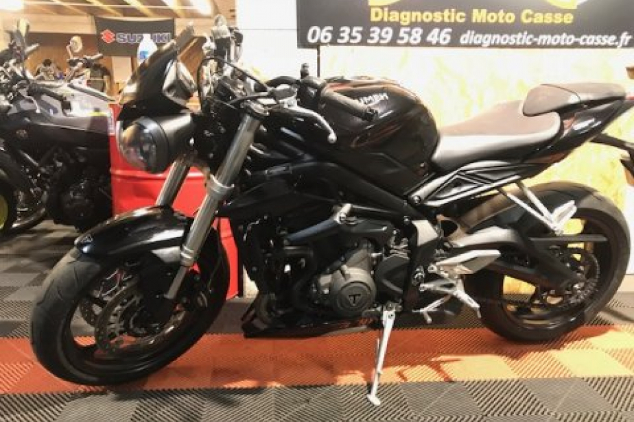 TRIUMPH 660STREET TRIPLE S, Saint-Étienne, Diagnostic Moto Casse