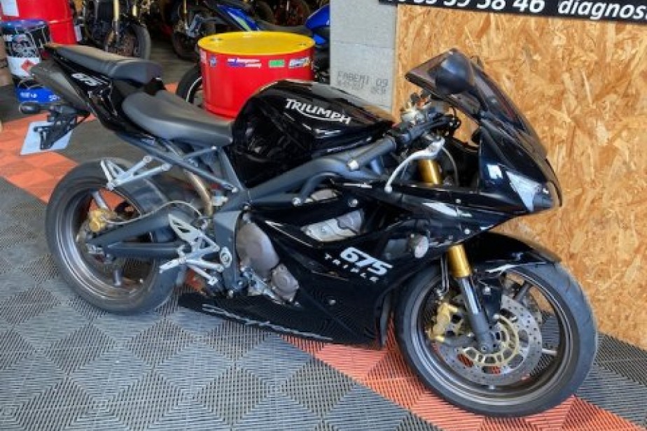 Triumph 675 Daytona 2008, Saint-Étienne, Diagnostic Moto Casse