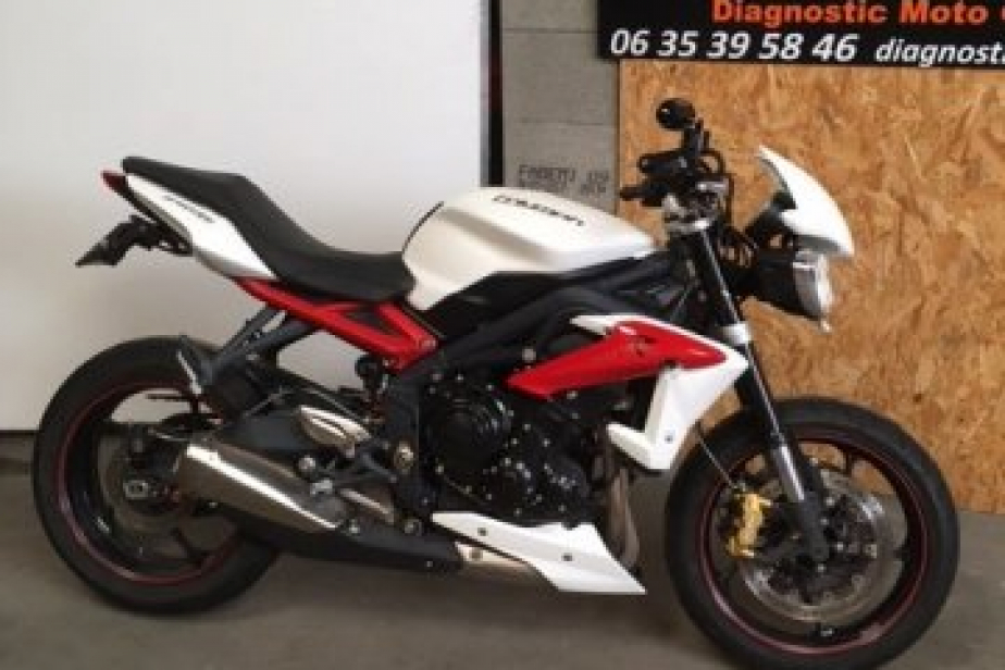 Triumph 675 street triple R 2014, Saint-Étienne, Diagnostic Moto Casse