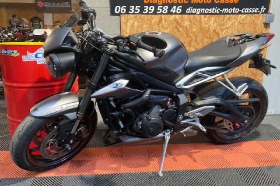 TRIUMPH 765 RS 2017, Saint-Étienne, Diagnostic Moto Casse