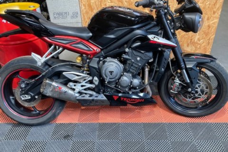 TRIUMPH 765 RS 2017, Saint-Étienne, Diagnostic Moto Casse