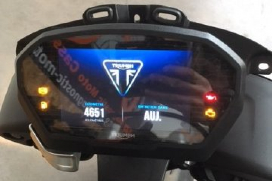 TRIUMPH 765 RS 2018, Saint-Étienne, Diagnostic Moto Casse