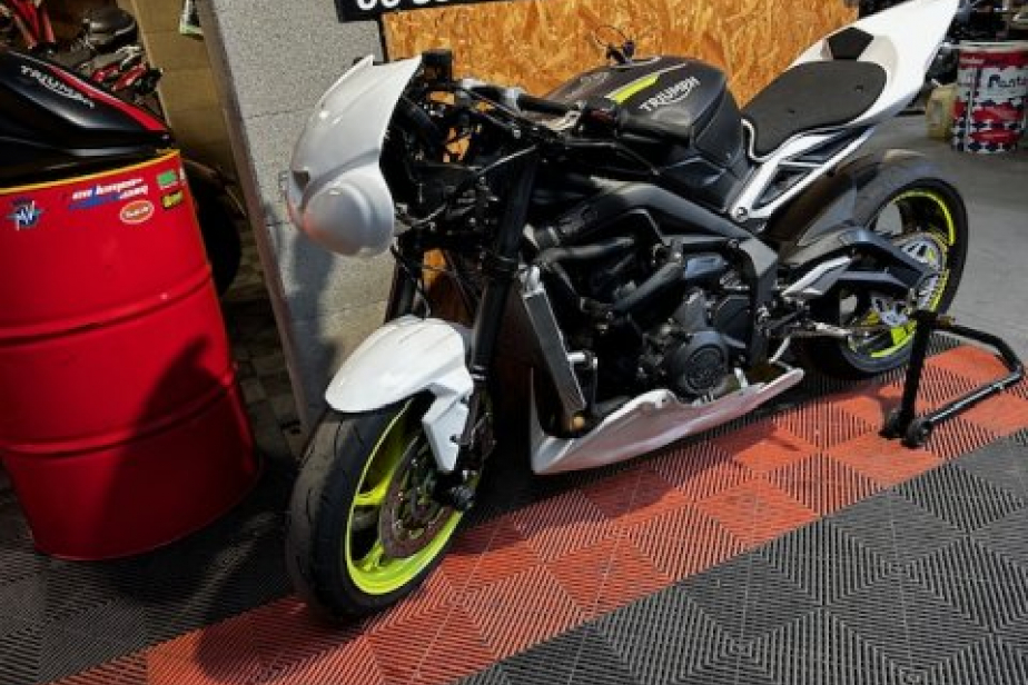TRIUMPH 765 RS 2020 PISTE, Saint-Étienne, Diagnostic Moto Casse