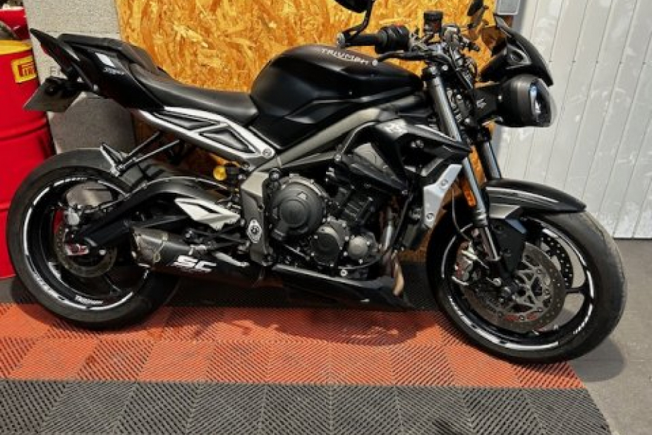 TRIUMPH 765 RS 2022, Saint-Étienne, Diagnostic Moto Casse