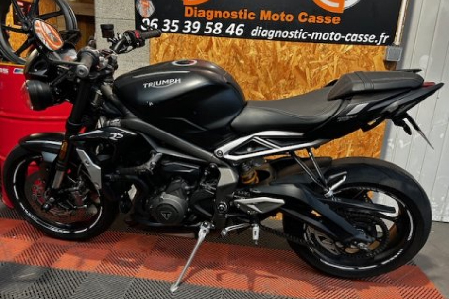 TRIUMPH 765 RS 2022, Saint-Étienne, Diagnostic Moto Casse