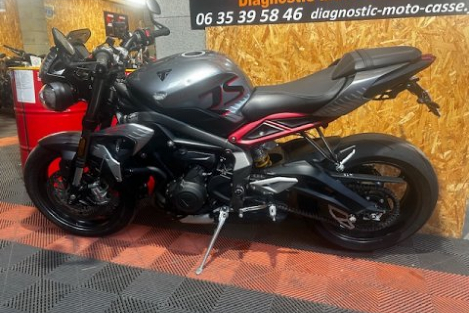 TRIUMPH 765 RS 2022, Saint-Étienne, Diagnostic Moto Casse