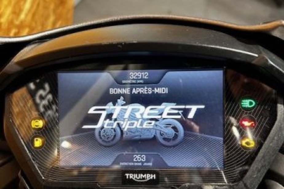 TRIUMPH 765 RS 2022, Saint-Étienne, Diagnostic Moto Casse