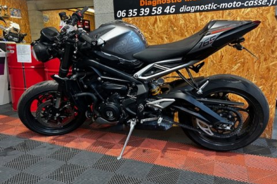 TRIUMPH 765 RS 2023, Saint-Étienne, Diagnostic Moto Casse