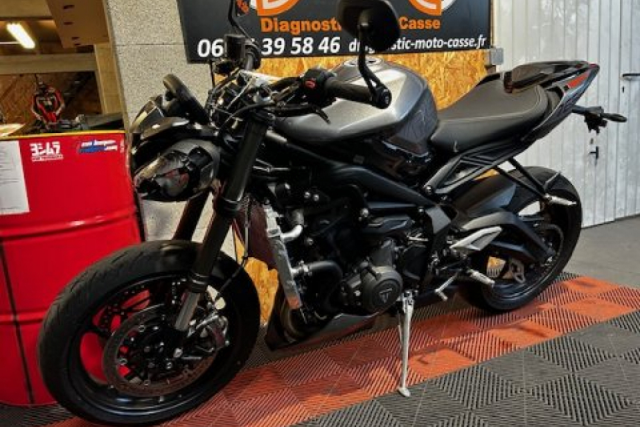 TRIUMPH 765 RS 2023, Saint-Étienne, Diagnostic Moto Casse