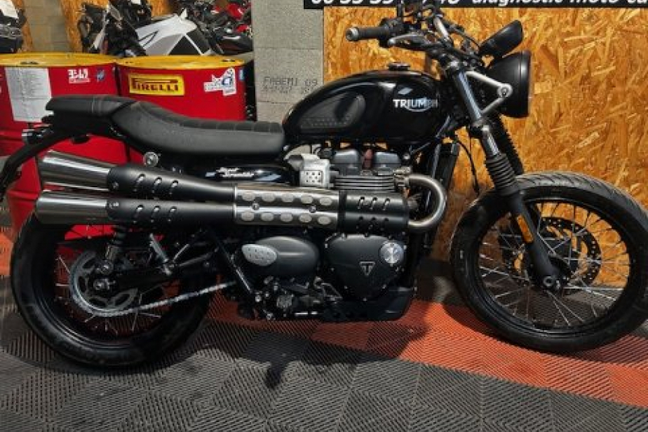 TRIUMPH SCRAMBLER 900 2017, Saint-Étienne, Diagnostic Moto Casse