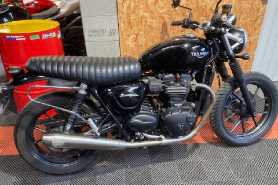 TRIUMPH STREET TWIN 2017, Saint-Étienne, Diagnostic Moto Casse