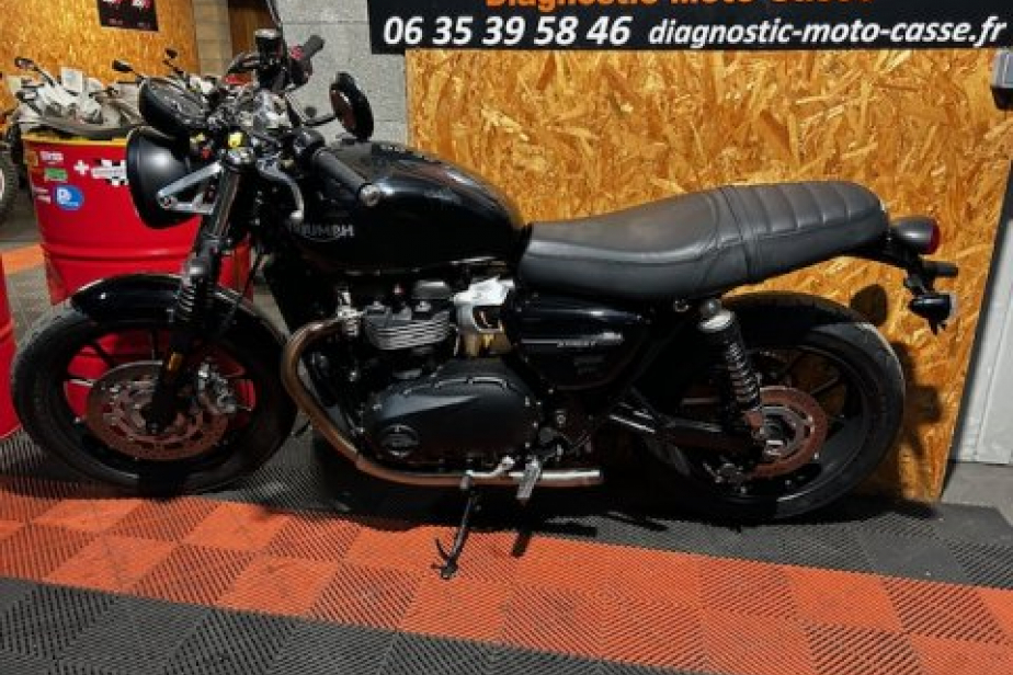 TRIUMPH STREET TWIN 2021 MTT1, Saint-Étienne, Diagnostic Moto Casse