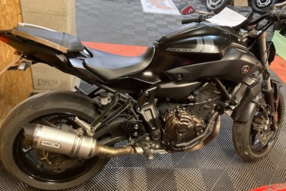 YAMAHA MT 07 2018, Saint-Étienne, Diagnostic Moto Casse