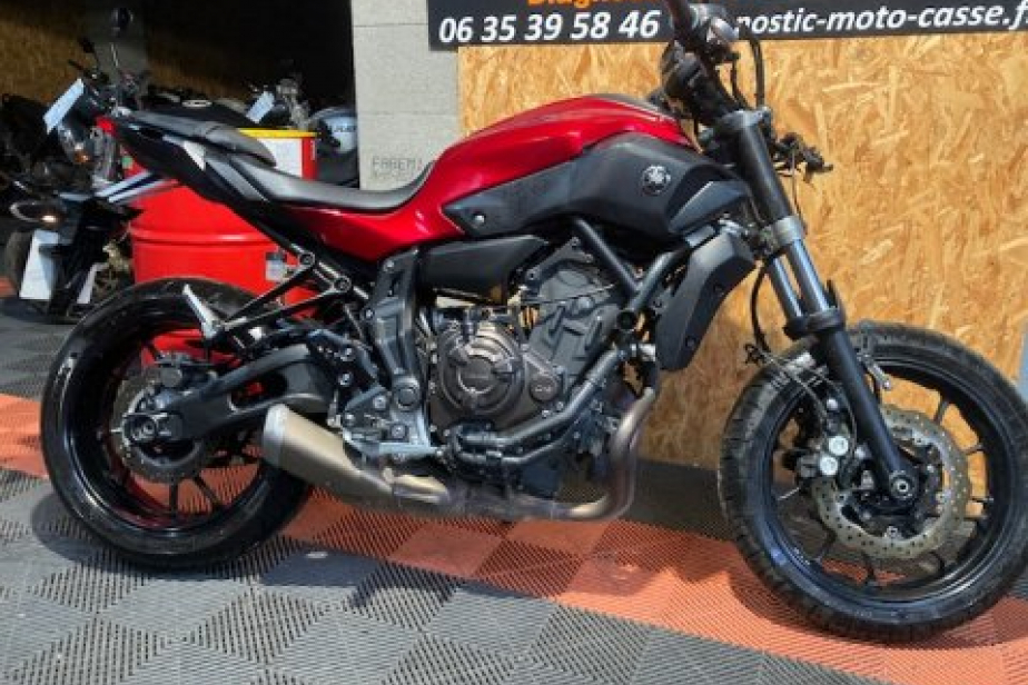 YAMAHA MT07 2016, Saint-Étienne, Diagnostic Moto Casse