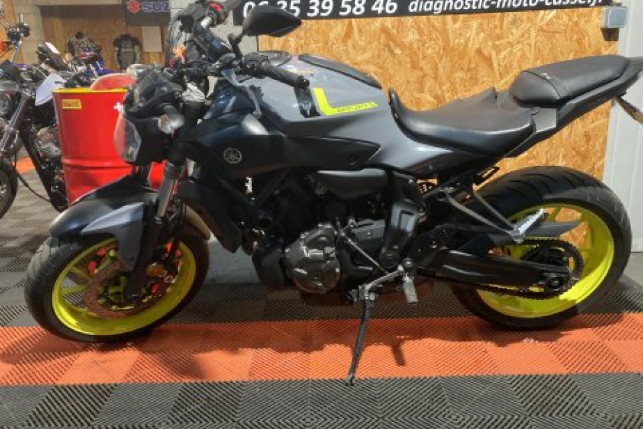 YAMAHA MT07 2017 A2, Saint-Étienne, Diagnostic Moto Casse