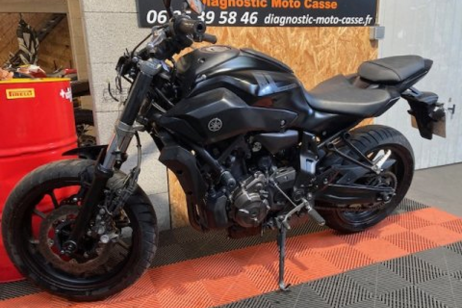 YAMAHA MT07 2017 A2, Saint-Étienne, Diagnostic Moto Casse