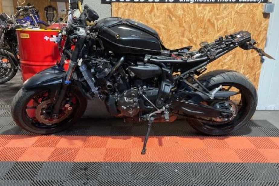 YAMAHA MT07 2017 ABS BRIDEE A2, Saint-Étienne, Diagnostic Moto Casse