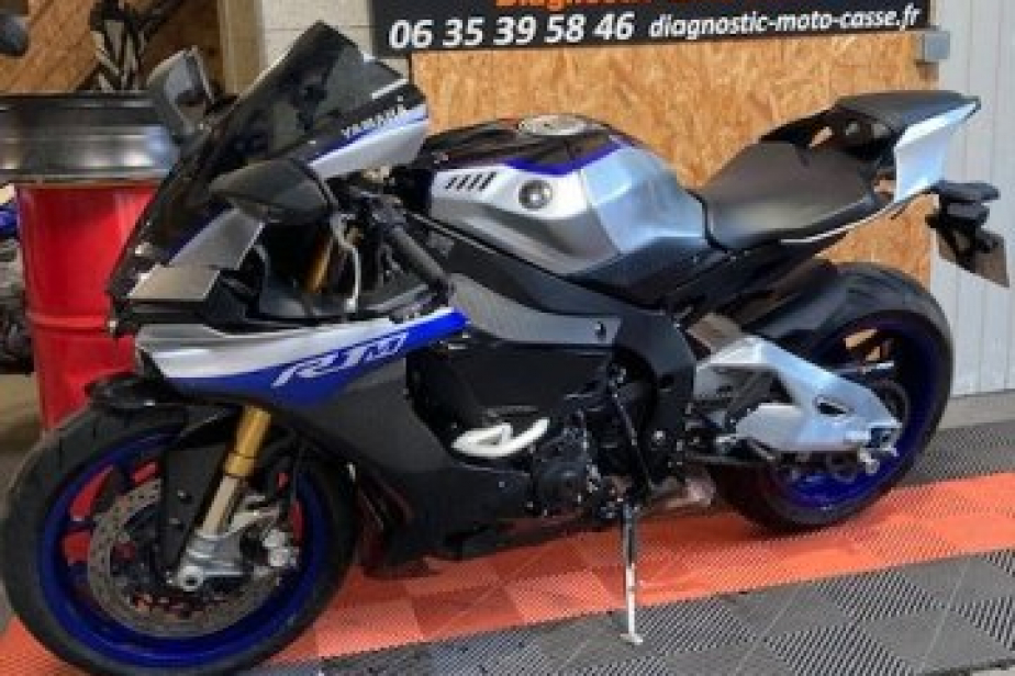Yamaha R1 M 2018, Saint-Étienne, Diagnostic Moto Casse