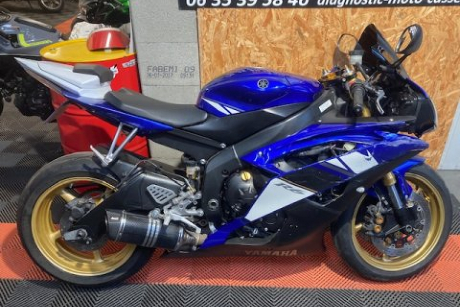 Yamaha R6 2009, Saint-Étienne, Diagnostic Moto Casse