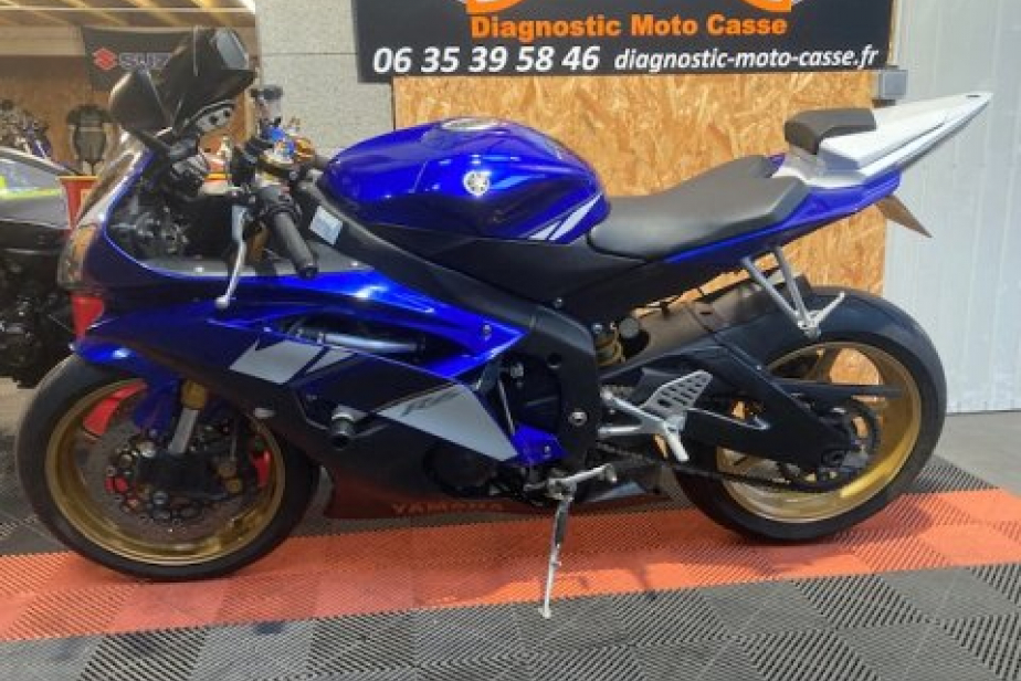 Yamaha R6 2009, Saint-Étienne, Diagnostic Moto Casse