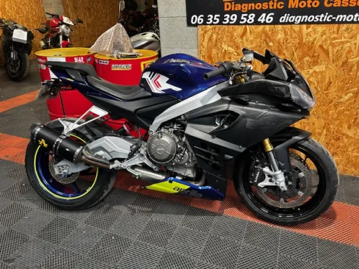 APRILIA RS 660 2024 accidentée carte grise disponible sur Clermont - ferrand, Saint-Étienne, Diagnostic Moto Casse