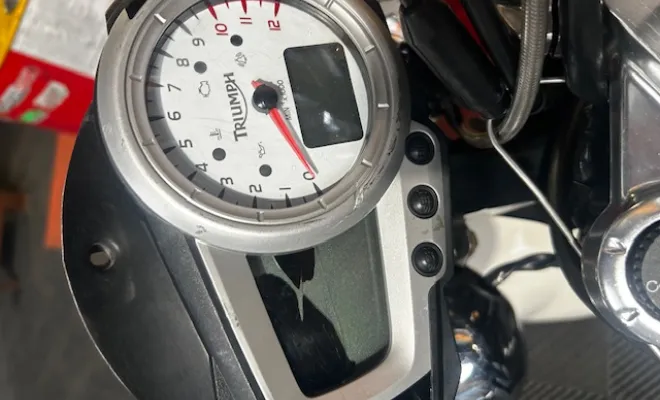 Triumph 1050 speed triple 2009, Saint-Étienne, Diagnostic Moto Casse