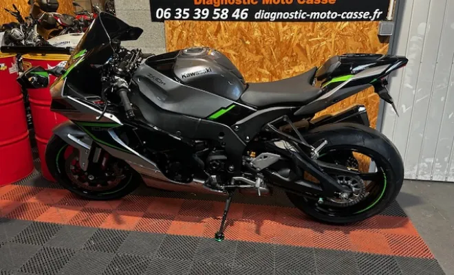 KAWASAKI ZX10R 2025, Saint-Étienne, Diagnostic Moto Casse