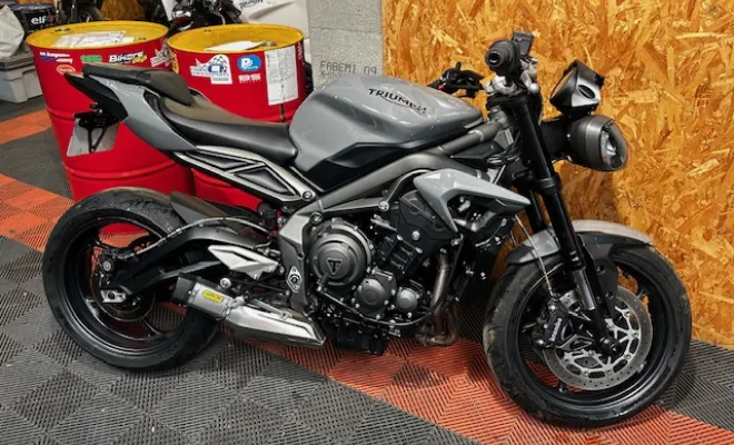 Triumph street triple 765 R 2023, Saint-Étienne, Diagnostic Moto Casse