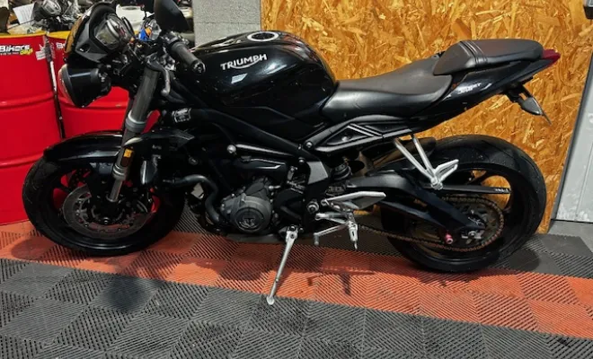 Triumph 660 street triple S 2019, Saint-Étienne, Diagnostic Moto Casse