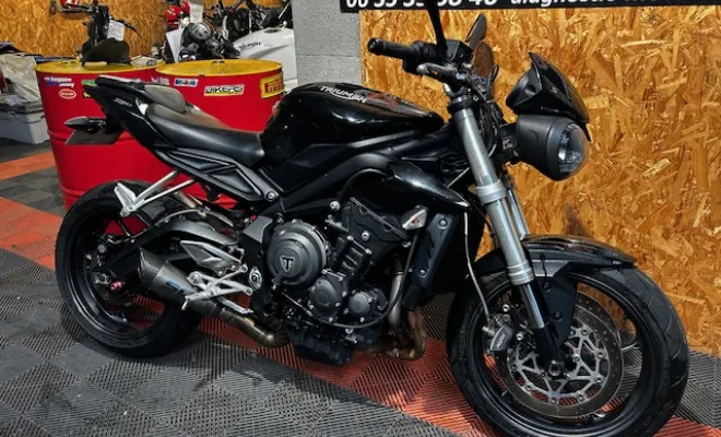 Triumph 660 street triple S 2019, Saint-Étienne, Diagnostic Moto Casse