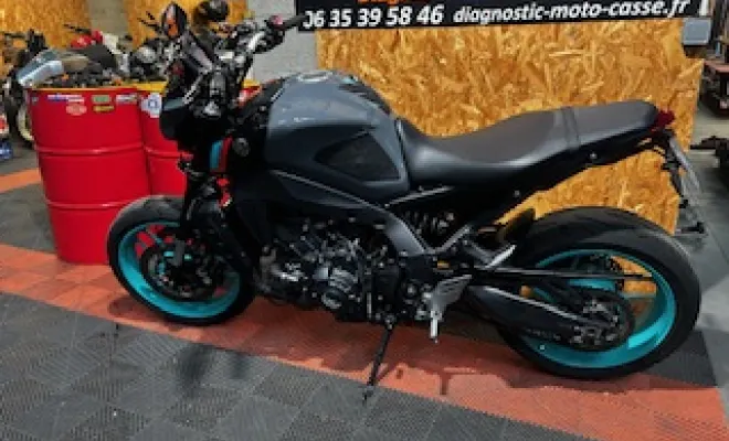 YAMAHA MT 09 2024, Saint-Étienne, Diagnostic Moto Casse