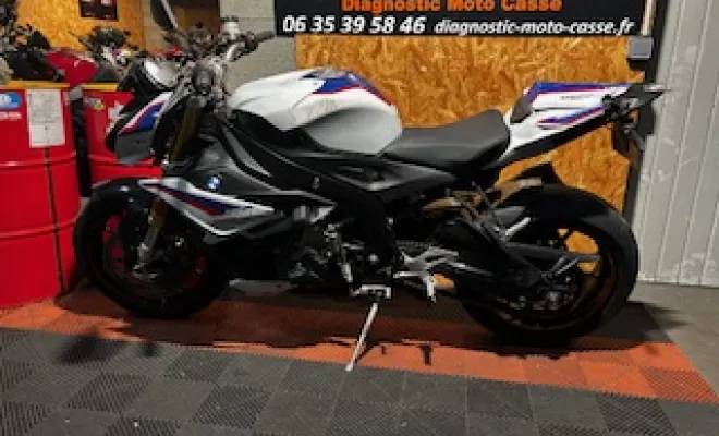 BMW S1000R 2018, Saint-Étienne, Diagnostic Moto Casse
