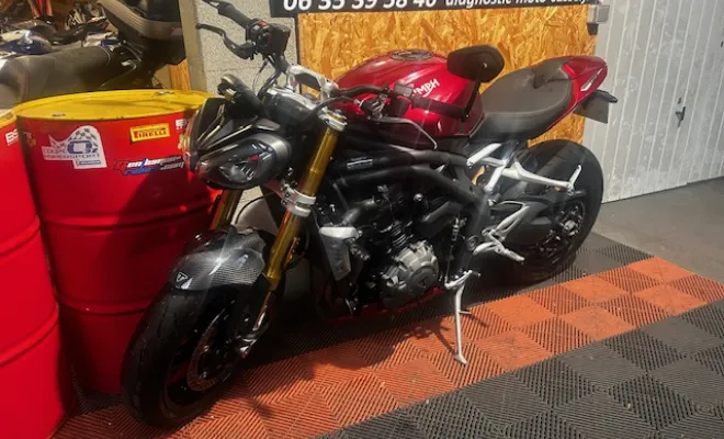 TRIUMPH 1200 RS 2024, Saint-Étienne, Diagnostic Moto Casse