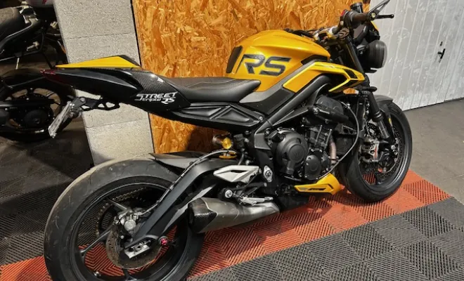 TRIUMPH 765 RS 2023, Saint-Étienne, Diagnostic Moto Casse