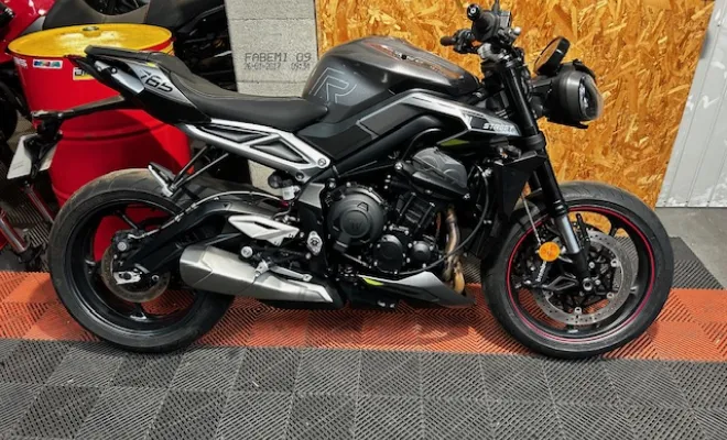TRIUMPH 765 R 2023, Saint-Étienne, Diagnostic Moto Casse