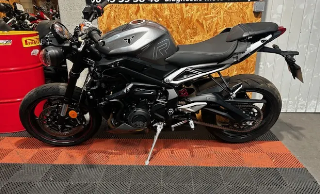 TRIUMPH 765 R 2023, Saint-Étienne, Diagnostic Moto Casse