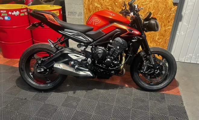 TRIUMPH 765 R 2024, Saint-Étienne, Diagnostic Moto Casse