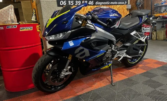 APRILIA RS 660 2024, Saint-Étienne, Diagnostic Moto Casse