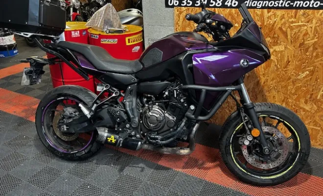 YAMAHA MT07 TRACER 2023, Saint-Étienne, Diagnostic Moto Casse