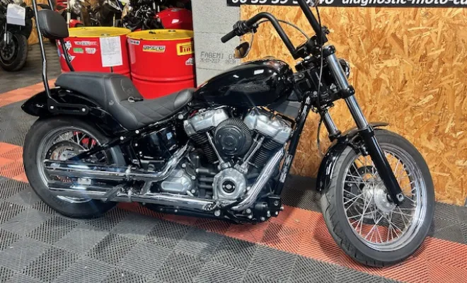HARLEY SOFTAIL STANDARD 2021, Saint-Étienne, Diagnostic Moto Casse