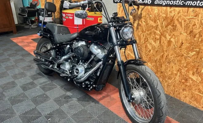 HARLEY SOFTAIL STANDARD 2021, Saint-Étienne, Diagnostic Moto Casse