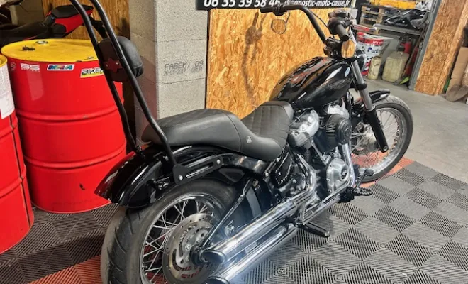 HARLEY SOFTAIL STANDARD 2021, Saint-Étienne, Diagnostic Moto Casse