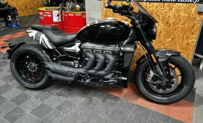 TRIUMPH ROCKET III STORM R 2024, Saint-Étienne, Diagnostic Moto Casse