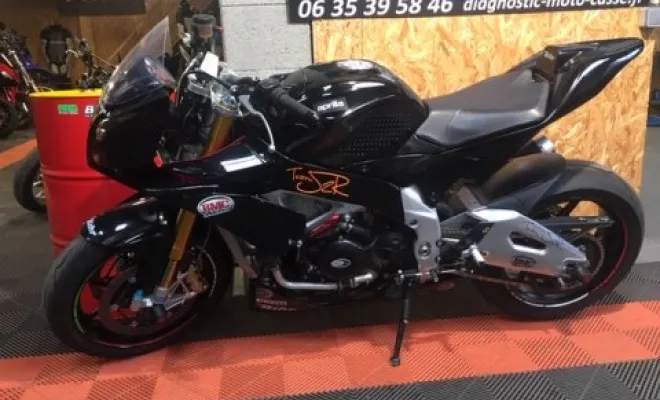 Aprilia 1000 tuono 2014, Saint-Étienne, Diagnostic Moto Casse