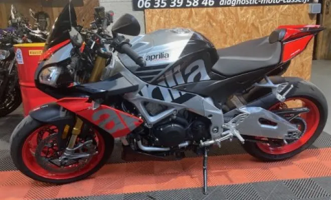 APRILIA 1100 TUONO FACTORY, Saint-Étienne, Diagnostic Moto Casse