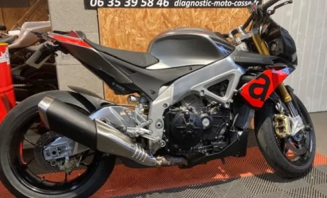 APRILIA 1100 TUONO V4RR ABS 2017, Saint-Étienne, Diagnostic Moto Casse