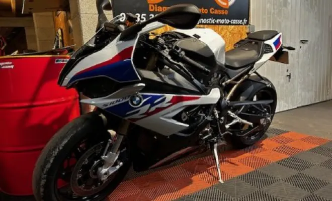 BMW S1000RR M pack performance 2002, Saint-Étienne, Diagnostic Moto Casse
